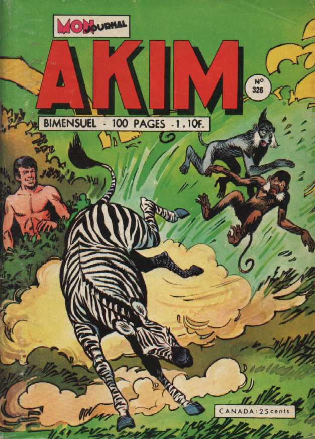 Scan de la Couverture Akim n 326